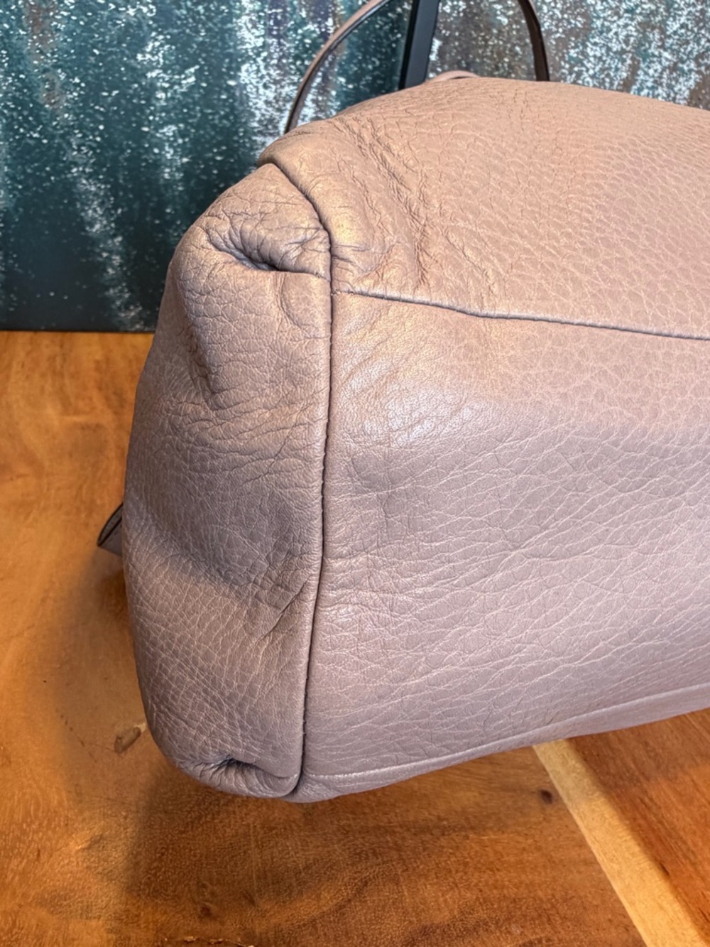 Coach Classic Madison Phoebe Taupe Leather Shoulder Bag 2013 (VGUC) - Picture 8 of 16